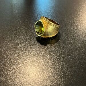 Cocktail ring, costume jewelry